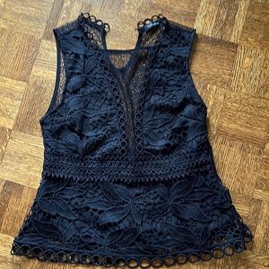 Lace dressy tank